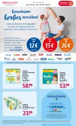 Gazetka promocyjna Rossmann - Prospekte - Gazetka - ważna od 10.05 do 10.05.2024 - strona 6 - produkty: angebot, angebote, aqua, baby-dry, feuchttücher, Kinder, korb, LG, ndk, pampers, Ti, tücher, versandkostenfrei, wedel, windeln