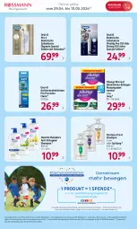 Gazetka promocyjna Rossmann - Prospekte - Gazetka - ważna od 10.05 do 10.05.2024 - strona 8 - produkty: Alwa, Always, angebot, angebote, bürste, bürsten, Discreet, disney, eis, elektrische zahnbürste, Kinder, LG, ndk, oral-b, pantene, pantene pro-v, precision clean, pro-v, reis, shampoo, Sport, spülung, Ti, versandkostenfrei, vita, vitality, wedel, zahnbürste, zahnbürsten