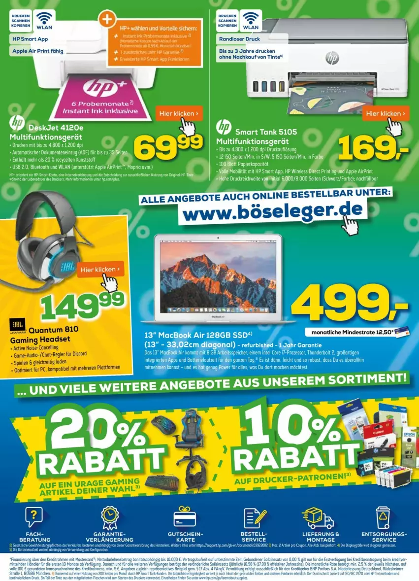 Aktueller Prospekt Euronics - Prospekte - von 22.07 bis 30.07.2023 - strona 7 - produkty: angebot, angebote, Apple, eis, gutschein, Headset, HP, reis, Spiele, Ti