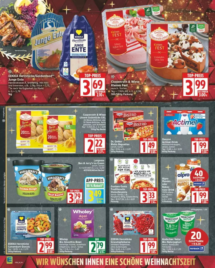 Aktueller Prospekt Edeka - Prospekte - von 22.12 bis 27.12.2025 - strona 10 - produkty: deka, eis, Goldstücke, leine, reis, rel, Ti, top-preis