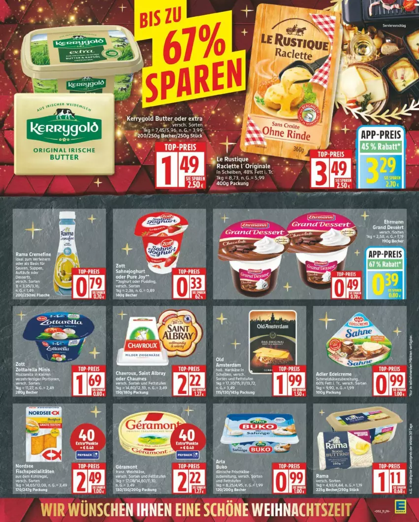 Aktueller Prospekt Edeka - Prospekte - von 22.12 bis 27.12.2025 - strona 11 - produkty: butter, dessert, eis, erde, gin, LG, reis, tee