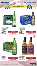 Gazetka promocyjna Metro - Wochen-Angebote - Gazetka - ważna od 06.12 do 06.12.2025 - strona 15 - produkty: Alwa, angebot, bier, bohne, bohnen, caffè crema, coca-cola, cola, eis, elle, ferrero, Ferrero Küsschen, flasche, getränk, getränke, heineken, jack daniel, Jack Daniel’s, jacobs, jacobs krönung, Kinder, kinder bueno, lack, lavazza, Metro, mineralwasser, Palette, pringles, reis, ring, Staatl. Fachingen, Ti, wasser