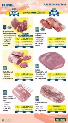 Gazetka promocyjna Metro - Wochen-Angebote - Gazetka - ważna od 06.12 do 06.12.2025 - strona 2 - produkty: angebot, beef, braten, bsf, decke, Deckel, eis, filet, Flanksteak, fleisch, Kette, Kugel, Metro, natur, reis, rind, rinder, rinder-rouladen, Rindersteak, roastbeef, rollbraten, rouladen, Schal, Schale, schwein, schweine, schweinefilet, schweinenacken, steak, steakhüfte, Ti, tiefpreis, wein, weine