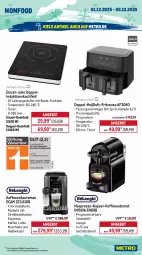 Gazetka promocyjna Metro - Wochen-Angebote - Gazetka - ważna od 06.12 do 06.12.2025 - strona 21 - produkty: ACC, angebot, auer, aufschnitt, auto, brot, chia, edelstahl, eis, elle, espresso, fleisch, Fondue, fritteuse, grill, grillfläche, induktionskochfeld, kaffee, kaffeeautomat, kaffeevollautomat, kochfeld, küche, Küchen, küchenmaschine, latte, LG, mac, macchiato, messer, Metro, nespresso, reis, rezept, rezepte, rwe, schinken, schüssel, senf, spülmaschinen, tasse, teller, Ti, timer, wasser, wurst