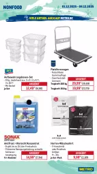 Gazetka promocyjna Metro - Wochen-Angebote - Gazetka - ważna od 06.12 do 06.12.2025 - strona 23 - produkty: angebot, aufbewahrungsbox, Babynahrung, decke, Deckel, eis, elle, frischhaltedosen, gabel, gefrierfach, geschirr, Holz, kraft, lebensmittel, LG, messer, Metro, mikrowelle, pizza, Reinigung, reis, saft, Schal, Schale, shirt, spülmaschinen, steak, Ti