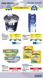 Gazetka promocyjna Metro - Wochen-Angebote - Gazetka - ważna od 06.12 do 06.12.2025 - strona 9 - produkty: angebot, Becher, beutel, cocktail, eis, joghur, joghurt, kartoffel, kartoffeln, Käse, käsescheiben, leerdammer, mac, mehl, milch, milka, milkana, nuss, obst, paprika, paprika rot, rispentomaten, sahne, Sahnejoghurt, salat, salatherzen, Schal, Schale, schnittkäse, schnittkäsescheiben, speisekartoffeln, Ti, tomate, tomaten, weihenstephan