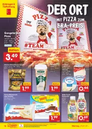 Gazetka promocyjna Netto Marken-Discount - Filial-Angebote - Gazetka - ważna od 28.01 do 28.01.2023 - strona 18 - produkty: bestpreis, butter, buttermilch, eis, ferrero, frucht, giovanni rana, gnocchi, joghur, joghurt, kühlregal, landliebe, landliebe joghurt, milch, milchreis, Milchschnitte, Müller, ndk, pfanne, pfannen, pizza, Rana, regal, reis, rel, starbucks, Ti