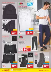 Gazetka promocyjna Netto Marken-Discount - Filial-Angebote - Gazetka - ważna od 28.01 do 28.01.2023 - strona 26 - produkty: asti, Bau, baumwolle, eis, gin, handschuhe, hose, Jogginghose, Mütze, ndk, reis, retroshorts, Ria, schuhe, shirt, shorts, socken, T-Shirt, Tasche, taschen, tee, Ti, tisch, wolle