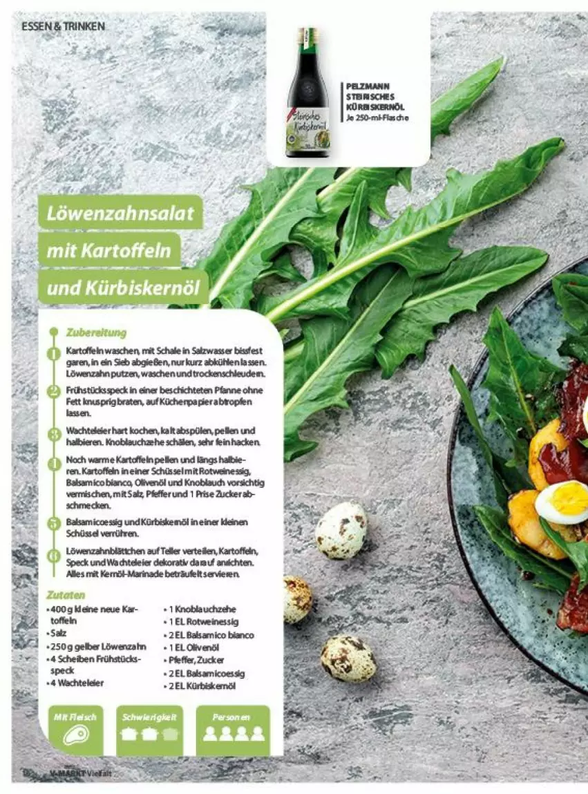 Aktueller Prospekt Vmarkt - Prospekte - von 10.04 bis 24.04.2024 - strona 16 - produkty: balsam, balsamico, balsamico bianco, braten, eier, elle, essig, Frühstücksspeck, kartoffel, kartoffeln, knoblauch, küche, Küchen, Kürbis, leine, marinade, olive, oliven, olivenöl, papier, pfanne, pfeffer, rotwein, salz, Schal, Schale, schüssel, Speck, Spülen, teller, Ti, wasser, wein, weine, zucker