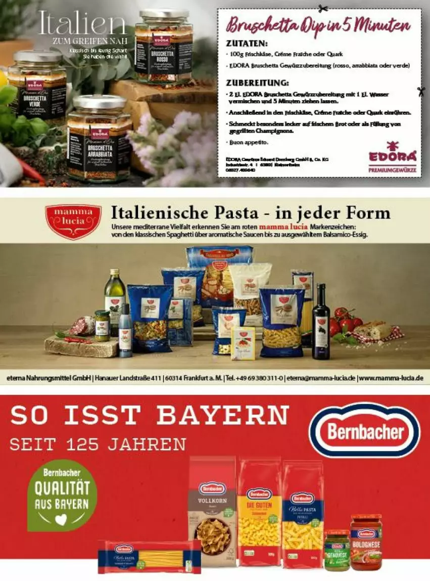 Aktueller Prospekt Vmarkt - Prospekte - von 10.04 bis 24.04.2024 - strona 9 - produkty: auer, brot, dip, erde, frischkäse, gewürz, italienische pasta, Käse, mab, mam, pasta, pril, quark, rel, Ti, wasser