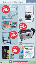 Gazetka promocyjna Famila - Prospekte - Gazetka - ważna od 18.02 do 18.02.2023 - strona 3 - produkty: auto, Bau, Behälter, decke, Deckel, edelstahl, eis, ente, erde, fenster, fritteuse, kaffee, kaffeemaschine, korb, Kugel, latte, LG, Reinigung, reis, Schal, tasse, Teleskop, Ti, vita, WICK