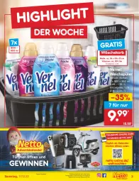 Gazetka promocyjna Netto Marken-Discount - Filial-Angebote - Gazetka - ważna od 17.12 do 17.12.2022 - strona 3 - produkty: angebot, bestpreis, eis, korb, reis, Ti, vernel, wäschekorb, weichspüler, weihnachten, ZTE