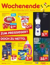 Gazetka promocyjna Netto Marken-Discount - Filial-Angebote - Gazetka - ważna od 17.12 do 17.12.2022 - strona 35 - produkty: angebot, bestpreis, bohne, bohnen, deo, eis, Gorbatschow, joghur, joghurt, kaffee, kaffeebohnen, mövenpick, mövenpick kaffee, pflaume, pflaumen, reis, rwe, sahne, spee, Ti, timer, tomate, tomaten, waschmittel, wodka, zott, ZTE