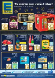 Gazetka promocyjna Edeka - Prospekte - Gazetka - ważna od 20.12 do 20.12.2025 - strona 1 - produkty: alkohol, barilla, butter, coupon, coupons, ecco, elle, frucht, fruchtsecco, Käse, leerdammer, orange, orangen, pasta, payback, rind, rinder, Rinderroulade, rinderrouladen, ritter, ritter sport, rouladen, salz, schoko, schokolade, sekt, Sport, Streichzart, tafelschokolade, Ti