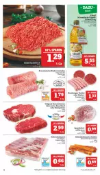 Gazetka promocyjna Marktkauf - Prospekt - Gazetka - ważna od 08.03 do 08.03.2025 - strona 10 - produkty: Bau, bauchscheiben, beef, braten, bratwurst, Brei, burger, butter, eis, flasche, gin, hamburger, mac, natur, oder rumpsteak, pfanne, pfannen, rapsöl, reis, rind, rinder, Rinderroulade, rinderrouladen, Rippen, roastbeef, rollbraten, rouladen, rum, rumpsteak, Schal, Schale, schnitten, schwein, schweine, Schweinebauch, schweinebauchscheiben, steak, tee, Ti, wein, weine, wurst, ZTE