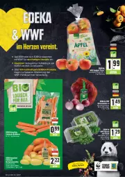 Gazetka promocyjna E Center - Angebote der Woche - Gazetka - ważna od 07.10 do 07.10.2023 - strona 5 - produkty: bio, cola, deka, edeka bio, eis, feldsalat, kartoffel, kartoffeln, möhren, rucola, salat, Schal, Schale, speisekartoffeln, Speisezwiebeln, tafeläpfel, Ti, zwiebel, zwiebeln