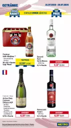 Gazetka promocyjna Metro - Wochen-Angebote Gastro - Gazetka - ważna od 26.07 do 26.07.2025 - strona 14 - produkty: amaro, angebot, bacardi, bacardi rum, Bad, beere, beeren, bier, brut, eis, elle, ente, erdbeere, erdbeeren, flasche, frucht, früchte, früchten, geldermann, getränk, getränke, Hefe, limette, limetten, Lusti, Metro, metro gastro, Mett, metten, Palette, Paula, paulaner, primitivo, rama, ramazzott, ramazzotti, reifen, reis, Rubin, rum, sac, saro, Ti, tiefpreis, trauben, vanille, wein, Wild, zott