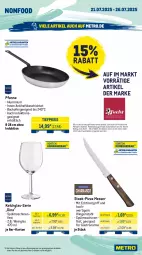 Gazetka promocyjna Metro - Wochen-Angebote Gastro - Gazetka - ważna od 26.07 do 26.07.2025 - strona 19 - produkty: angebot, auer, auto, backofen, eis, elle, erde, geschirr, Holz, induktionskochfeld, kochfeld, LG, messer, Metro, metro gastro, Ofen, pfanne, pizza, Reinigung, reis, spülmaschinen, steak, teller, Ti, tiefpreis, tisch, wein, wolle