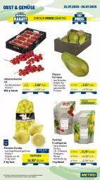 Gazetka promocyjna Metro - Wochen-Angebote Gastro - Gazetka - ważna od 26.07 do 26.07.2025 - strona 7 - produkty: beere, beeren, beutel, cocktail, eis, erdbeere, filet, fisch, frucht, früchte, garnelen, himbeer, himbeere, johannisbeere, Johannisbeeren, küche, Küchen, lachs, lachsfilet, LG, mango, meeresfrüchte, Metro, Muscheln, nuss, obst, Papaya, püree, Räucherlachs, reis, sac, Schal, Schale, Ti, tiefpreis, zitrone, zitronen