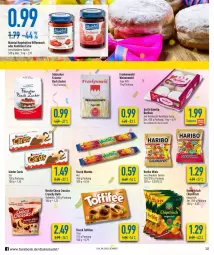 Gazetka promocyjna Diska - Prospekte - Gazetka - ważna od 26.02 do 26.02.2022 - strona 10 - produkty: ball, berliner, chips, chipsfrisch, frucht, funny-frisch, haribo, Kinder, konfitüre, konfitüre extra, mam, mehl, milch, storck, südzucker, Ti, toffifee, type 405, vollmilch, weizenmehl, zucker