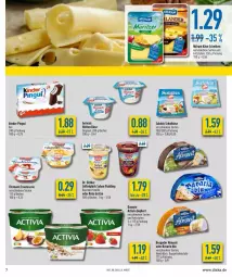 Gazetka promocyjna Diska - Prospekte - Gazetka - ważna od 26.02 do 26.02.2022 - strona 7 - produkty: activa, activia, activia joghurt, bavaria blu, Becher, bergader, danone, danone activia, doppelrahmstufe, Dr. Oetker, ehrmann, eis, gervais, gin, grütze, joghur, joghurt, Käse, Kinder, kinder pingui, LG, Löffel, milram, pingui, pudding, Ria, Rote Grütze, sahne, salakis, schafkäse, Ti, weichkäse