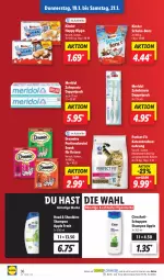 Gazetka promocyjna Lidl - Aktionsprospekt - Gazetka - ważna od 21.01 do 21.01.2023 - strona 38 - produkty: alleinfuttermittel, Apple, beutel, bürste, Cien, dreamies, elle, hipp, Kinder, meridol, ndk, pasta, Perfect Fit, portionsbeutel, Schal, Schale, schoko, schoko-bons, shampoo, snack, teller, Ti, tisch, Trockennahrung, zahnbürste, zahnpasta