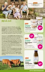 Gazetka promocyjna Denns Biomarkt - Gazetka - ważna od 07.05 do 07.05.2024 - strona 7 - produkty: auer, Bau, Bauer, beko, Berger, bio, creme, eis, eiscreme, elle, ente, Gesundheit, Heu, HP, joghur, joghurt, joghurt mild, milch, natur, naturjoghurt, nuss, obst, reis, sahne, schlagsahne, Ti, Tiere, Tüte