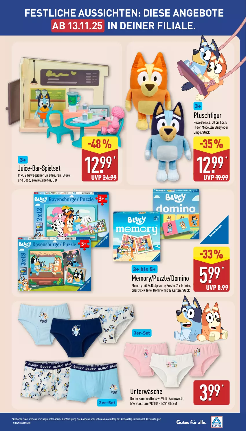 Aktueller Prospekt Aldi Nord - Von Montag - von 03.11 bis 08.11.2025 - strona 23 - produkty: angebot, angebote, Bau, baumwolle, dell, elle, gin, Mode, Plüsch, Puzzle, reine baumwolle, Ti, Unterwäsche, wolle, ZTE