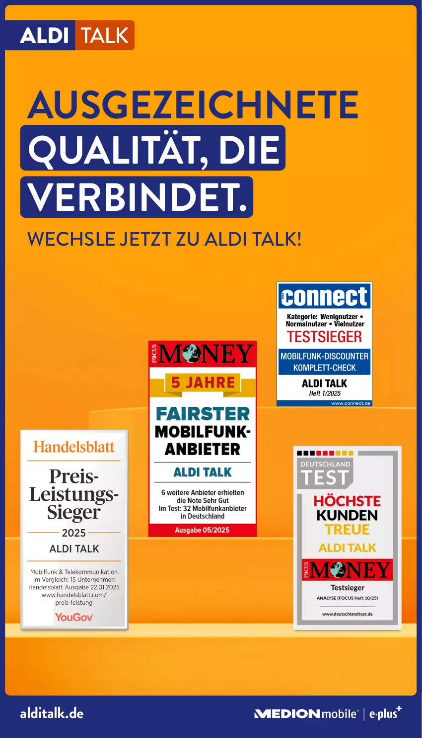 Aktueller Prospekt Aldi Nord - Von Montag - von 03.11 bis 08.11.2025 - strona 44 - produkty: aldi, aldi talk