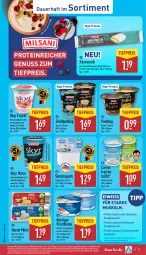 Gazetka promocyjna Aldi Nord - Von Montag - Gazetka - ważna od 08.11 do 08.11.2025 - strona 11 - produkty: auer, Becher, brut, creme, crème fraîche, eis, Elektro, frischkäse, frucht, HP, Käse, Körniger Frischkäse, kräuter, kräutern, Laufen, milch, natur, nuss, pudding, quark, reis, Skyr, snack, speisequark, Ti, tiefpreis, Yo