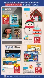 Gazetka promocyjna Aldi Nord - Von Montag - Gazetka - ważna od 08.11 do 08.11.2025 - strona 24 - produkty: angebot, angebote, dell, disney, elle, ente, Kinder, kuchen, Kugel, Mode, Paw Patrol, pfeffer, pingui, Plüsch, Puzzle, rama, rwe, Ti, wasser, Wichtel