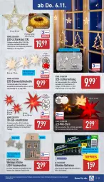 Gazetka promocyjna Aldi Nord - Von Montag - Gazetka - ważna od 08.11 do 08.11.2025 - strona 29 - produkty: auer, batterie, batterien, dekoration, dell, eis, elle, gin, Kette, Kranz, led-licht, leds, lichterkette, Lichtervorhang, Mode, reis, Ria, teller, Ti, tiefpreis, timer, ZTE