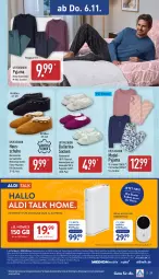 Gazetka promocyjna Aldi Nord - Von Montag - Gazetka - ważna od 08.11 do 08.11.2025 - strona 33 - produkty: aldi, aldi talk, auto, ball, Ballerinas, Bau, baumwolle, buch, decksohle, eis, garnitur, Germ, gin, LG, Pyjama, reine baumwolle, reis, Ria, rind, ring, Router, rwe, schuhe, sim, socken, Ti, up2fashion, usb, wolle, ZTE