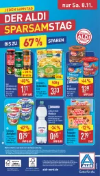 Gazetka promocyjna Aldi Nord - Von Montag - Gazetka - ważna od 08.11 do 08.11.2025 - strona 40 - produkty: aldi, almighur, almighurt, Alwa, auto, Bad, Becher, beutel, burger, ehrmann, ehrmann almighurt, elle, erdnüsse, flasche, frucht, fruchtjoghurt, gerolsteine, gerolsteiner, gewürz, gewürzsalz, gin, gouda, joghur, joghurt, Käse, magazin, mineralwasser, natürliches mineralwasser, papier, Reibekäse, salz, steiner, telefon, teller, Ti, ültje, ültje erdnüsse, wasser, ZTE, zucker