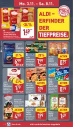 Gazetka promocyjna Aldi Nord - Von Montag - Gazetka - ważna od 08.11 do 08.11.2025 - strona 6 - produkty: aldi, angebot, angebote, aus der tiefkühlung, beutel, biscotto, brötchen, coppenrath, dessert, Dr. Oetker, eis, elle, Goldstücke, hollandaise, instantkaffee, jacobs, kaffee, kartoffel, kuchen, Lebkuchen, LG, lukull, mövenpick, reis, sauce, sauce hollandaise, Soße, Spezi, teller, Ti, tiefpreis, waffeln, würfel, zucker