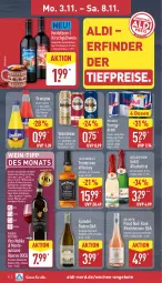 Gazetka promocyjna Aldi Nord - Von Montag - Gazetka - ważna od 08.11 do 08.11.2025 - strona 8 - produkty: aldi, alkohol, amaro, angebot, angebote, Bad, drink, eis, flasche, früchte, gin, Glühwein, jack daniel, Jack Daniel’s, kirsch, lamm, LG, monte, Montepulciano, orangina, Pinot, pinot noir, red bull, reis, riserva, roséwein, rotkäppchen, rotwein, schwein, sekt, steiner, tennessee whiskey, Ti, tiefpreis, warsteiner, wein, Weißwein, whiskey, Wild, zucker