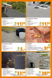Gazetka promocyjna  - Prospekt für Globus Baumarkt  Achern - Gazetka - ważna od 13.08 do 13.08.2022 - strona 10 - produkty: brie, eis, feinsteinzeug, latte, Mode, natur, naturstein, reis, Ti, Verblendsteine, wasser