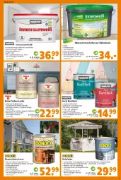 Gazetka promocyjna  - Prospekt für Globus Baumarkt  Achern - Gazetka - ważna od 13.08 do 13.08.2022 - strona 11 - produkty: auer, brie, decke, eimer, eis, elle, ente, Holz, innenfarbe, lack, Lacke, Ti, wasser