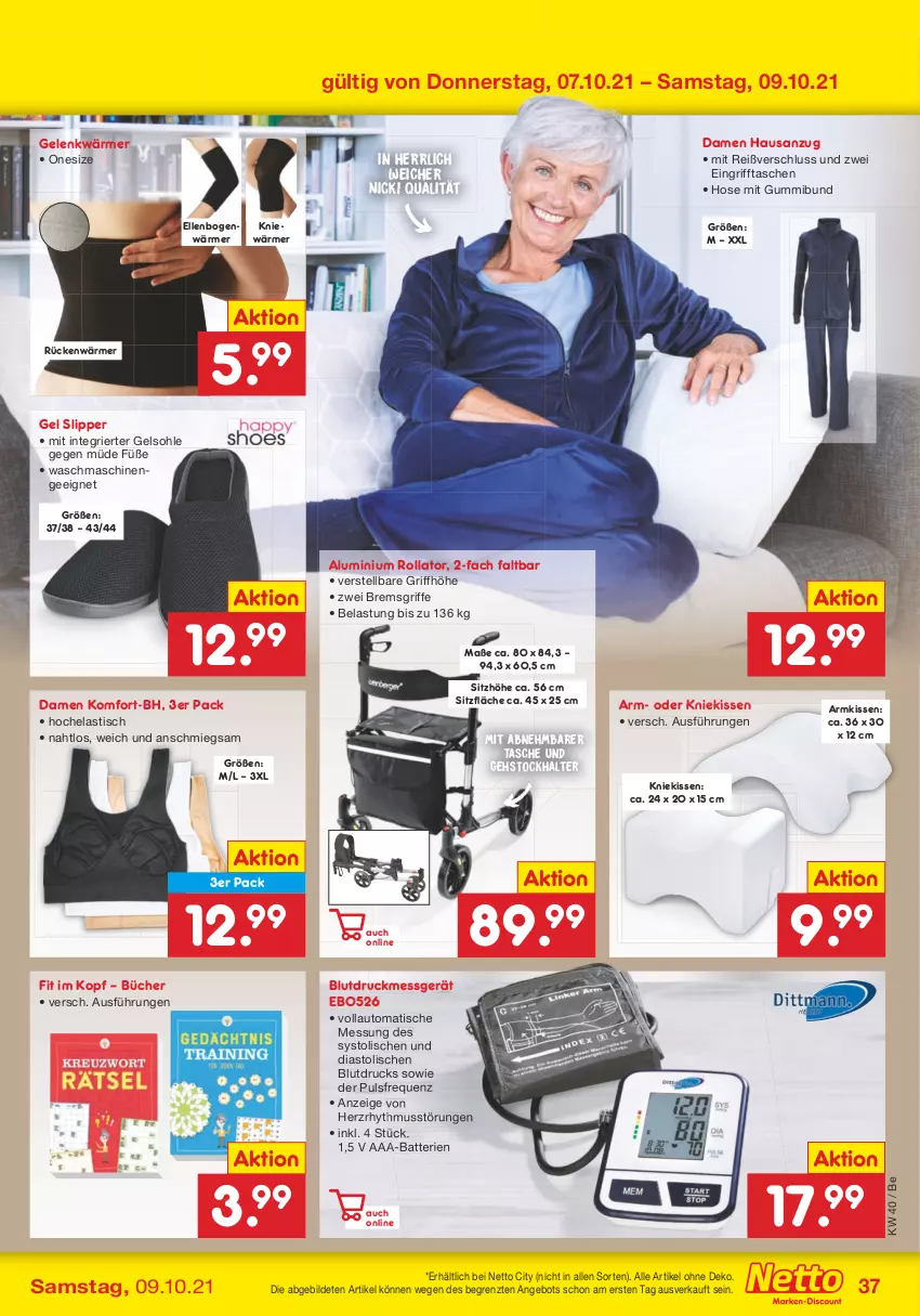 Aktueller Prospekt Netto Marken-Discount - Filial Angebote - von 04.10 bis 09.10.2021 - strona 37