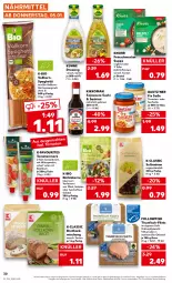 Gazetka promocyjna Kaufland - Gazetka - ważna od 11.01 do 11.01.2023 - strona 30 - produkty: angebot, backmischung, basilikum, Bau, bautz'ner, beutel, bio, Bio-Olivenöl, brot, dressing, elle, feinschmecker, filet, filets, fisch, followfish, hartweizen, kikkoman, knorr, korn, Kühne, Kürbis, kürbiskerne, müsli, olive, oliven, olivenöl, saft, salat, salate, sauce, senf, Senfsoße, soja, sojasauce, Soße, spaghetti, suppe, Sushi, teller, thunfisch, Ti, tomate, tomaten, tomatenmark, ZTE