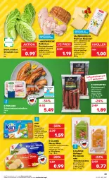 Gazetka promocyjna Kaufland - Gazetka - ważna od 11.01 do 11.01.2023 - strona 45 - produkty: angebot, angebote, auer, backofen, Bau, bauchscheiben, braten, dell, dip, doppelrahmstufe, eis, geback, Geflügel, grissini, Heu, Heujuwel, heumilch, Kamin, Kaminwurz, Käse, kiri, kräuter, krustenbraten, milch, mortadella, natur, Ofen, pastete, purland, reis, salz, SalzburgMilch, Sauermilchkäse, Schmelzkäse, schmelzkäsezubereitung, schnittkäse, schwein, schweine, Schweinebauch, schweinebauchscheiben, Ti, wasser, wein, weine