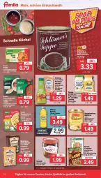 Gazetka promocyjna Famila - Prospekte - Gazetka - ważna od 28.10 do 28.10.2023 - strona 14 - produkty: auer, beutel, cerealien, develey, eis, elle, feinkost, feinschmecker, flasche, heinz, hengstenberg, keimöl, knorr, Kraut, küche, mayonnaise, mazola, mehl, mondamin, nestlé, nuss, nusspli, reis, Ria, sauce, saucen, Sauerkraut, Soße, suppe, thomy, Ti, wein, Weinsauerkraut, Yo, ZTE