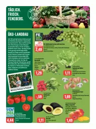 Gazetka promocyjna Feneberg - Prospekte - Gazetka - ważna od 23.09 do 23.09.2023 - strona 6 - produkty: avocado, ball, Bau, bio, Bio-Gemüse, braun, bunte salate, champignon, champignons, champignons braun, dünger, eis, Elan, erde, frucht, früchte, gurke, gurken, Kinder, kopfsalat, LG, mac, mango, nuss, radieschen, Rauch, reis, rosen, Rosenkohl, saft, salat, salate, Salatgurke, salatgurken, Schal, Schale, Spezi, strauchtomaten, tafeltrauben, Ti, tisch, tomate, tomaten, trauben, vita