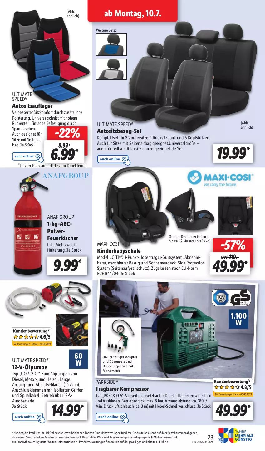 Aktueller Prospekt Lidl - Aktionsprospekt - von 10.07 bis 15.07.2023 - strona 27 - produkty: adapter, auto, Bank, batterie, dell, Diesel, eis, ente, erde, Heizöl, hose, hosen, Kinder, kompressor, kopfstütze, LG, Mode, Parkside, reis, Schal, Schale, schlauch, sitzbank, spee, Ti, usb, weck, ZTE