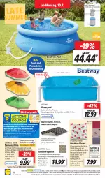 Gazetka promocyjna Lidl - Aktionsprospekt - Gazetka - ważna od 15.07 do 15.07.2023 - strona 22 - produkty: angebot, bestway, coupon, crivit, dell, eis, elle, erde, Garten, gartenschlauch, Kinder, Kinderpool, kissen, Mode, ndk, pool, reis, Schal, Schale, schlauch, sonnenschirm, teppich, Ti, vanille, wasser, ZTE