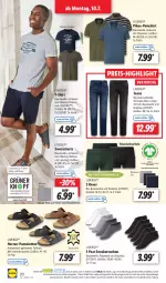 Gazetka promocyjna Lidl - Aktionsprospekt - Gazetka - ważna od 15.07 do 15.07.2023 - strona 24 - produkty: angebot, Bau, baumwolle, bett, bio, bio-baumwolle, decksohle, dell, eis, elle, erde, jeans, lenzing, livergy, mit bio-baumwolle, Mode, ndk, pantolette, pantoletten, poloshirt, reis, Schal, Schale, shirt, shorts, sneaker, sneakersocken, socken, sweatshorts, T-Shirt, Ti, wolle, ZTE