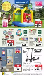 Gazetka promocyjna Lidl - Aktionsprospekt - Gazetka - ważna od 15.07 do 15.07.2023 - strona 32 - produkty: angebot, asti, ball, Bau, crivit, dell, eis, elle, ente, Holz, Hüpfburg, Intel, korb, Kugel, Lernspiel, Mode, ndk, perlen, reifen, reis, Ria, ring, Schal, Schale, Schütze, scooter, Ti, tisch, uhr, ZTE