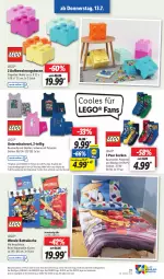 Gazetka promocyjna Lidl - Aktionsprospekt - Gazetka - ważna od 15.07 do 15.07.2023 - strona 35 - produkty: angebot, aufbewahrungsbox, Bau, baumwolle, bett, bettwäsche, coupon, duplo, eis, kissen, LEGO®, ninjago, reine baumwolle, reis, socken, Ti, Unterwäsche, wolle, ZTE