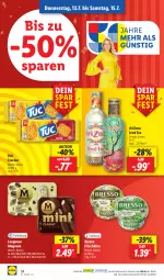 Gazetka promocyjna Lidl - Aktionsprospekt - Gazetka - ważna od 15.07 do 15.07.2023 - strona 40 - produkty: bresso, cracker, frischkäse, Käse, langnese, magnum, ndk, Schal, Schale, Ti, tuc