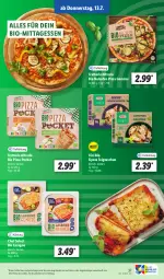 Gazetka promocyjna Lidl - Aktionsprospekt - Gazetka - ważna od 15.07 do 15.07.2023 - strona 43 - produkty: angebot, bio, eis, Holz, lasagne, Ofen, pizza, reis, Ria, Tasche, taschen, Ti, Yo, ZTE